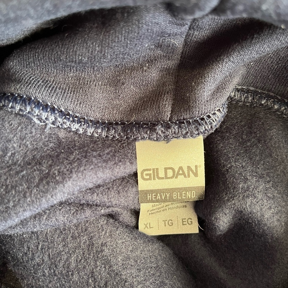 Gildan Heavy Blend Dark Gray Hoodie - Picture 4 of 6